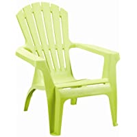 Dolomiti Deckchair grün Vollkunststoff
